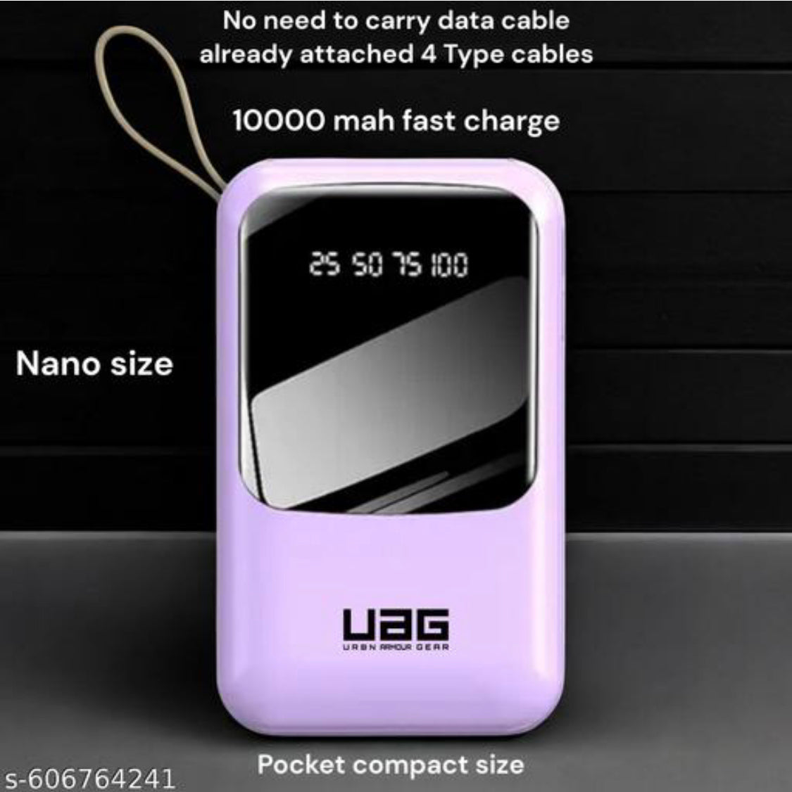 10000 Mah  Portable Power Bank